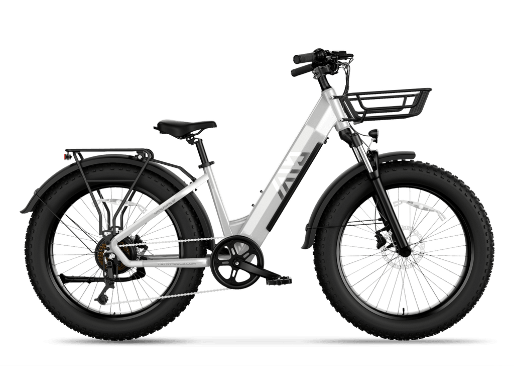 TST® Combo Sale Dreamer 26" Step-Thru Fat Tire Electric Bike