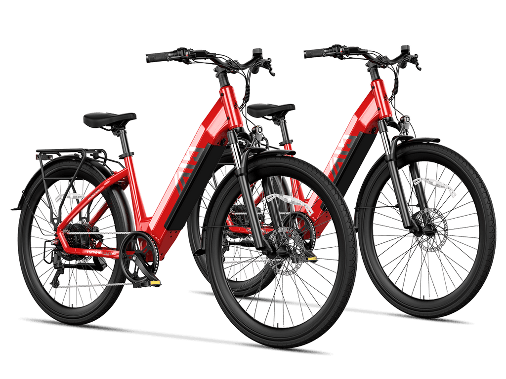 TST® Combo Sale Surfer 27.5" Step-Thru Commuter eBike