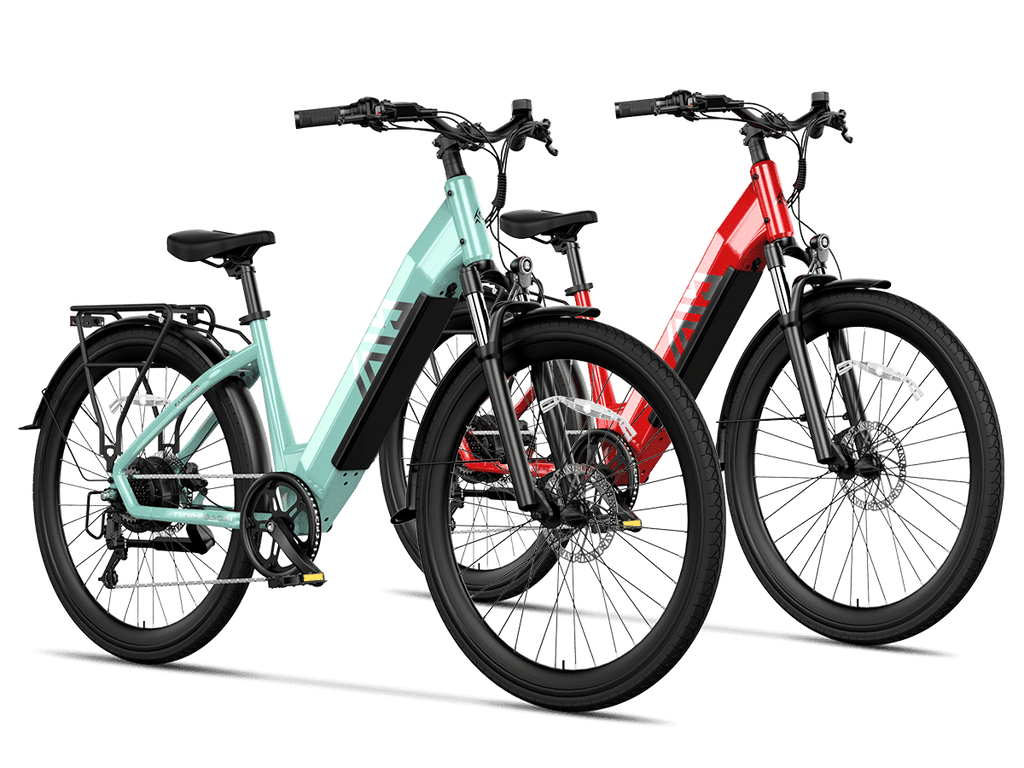 TST® Combo Sale Surfer 27.5" Step-Thru Commuter eBike