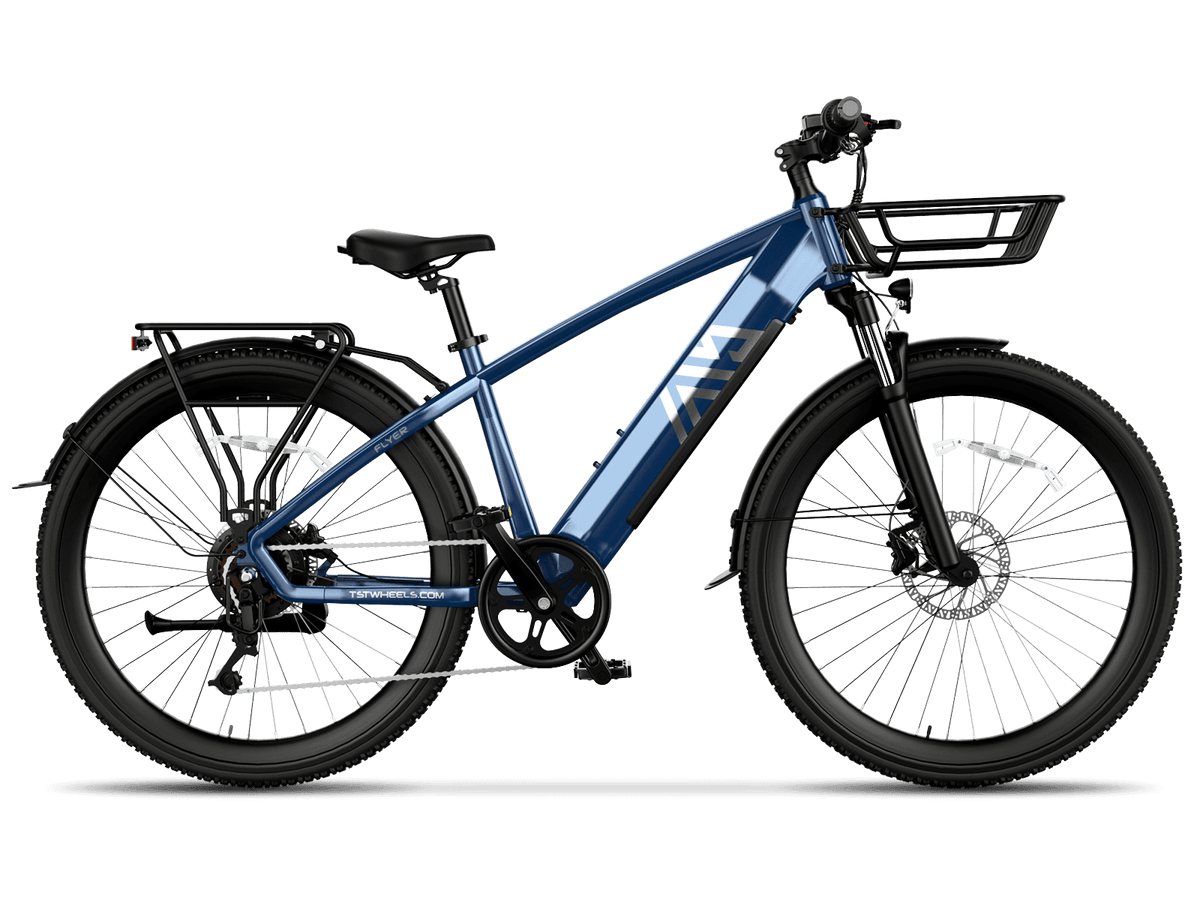 TST® Combo Sale Flyer+Surfer 27.5" Commuter Convenience Electric Bike