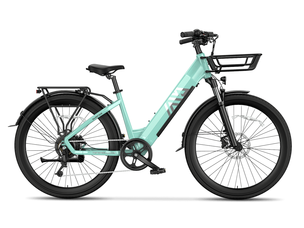 TST® Surfer 27.5" Step-Thru Commuter eBike