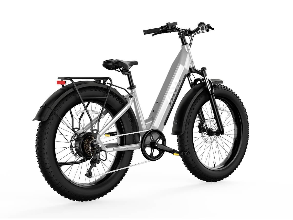 TST® Combo Sale Dreamer 26" Step-Thru Fat Tire Electric Bike