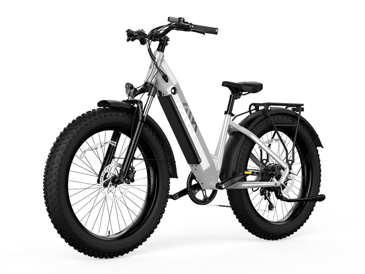 TST® Combo Sale Dreamer 26" Step-Thru Fat Tire Electric Bike