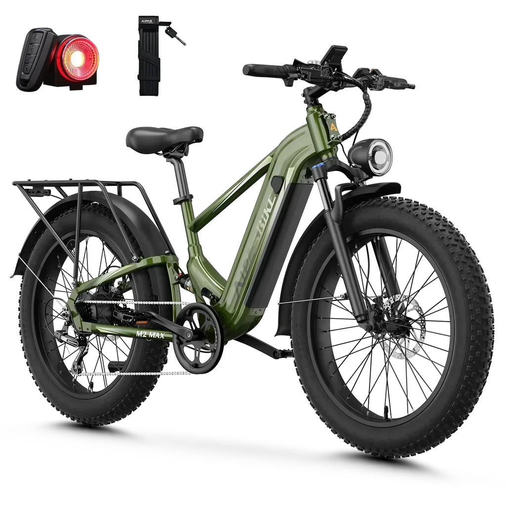 Aipas® M2 Max Hydraulic Brakes Ebike