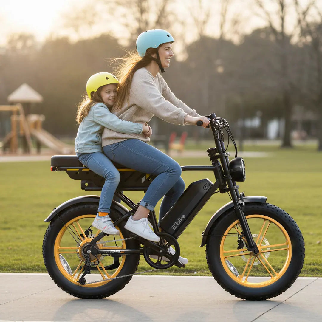 TST® Combo Sale R9 Dual-Battery 1500W Long-Range E-Bike