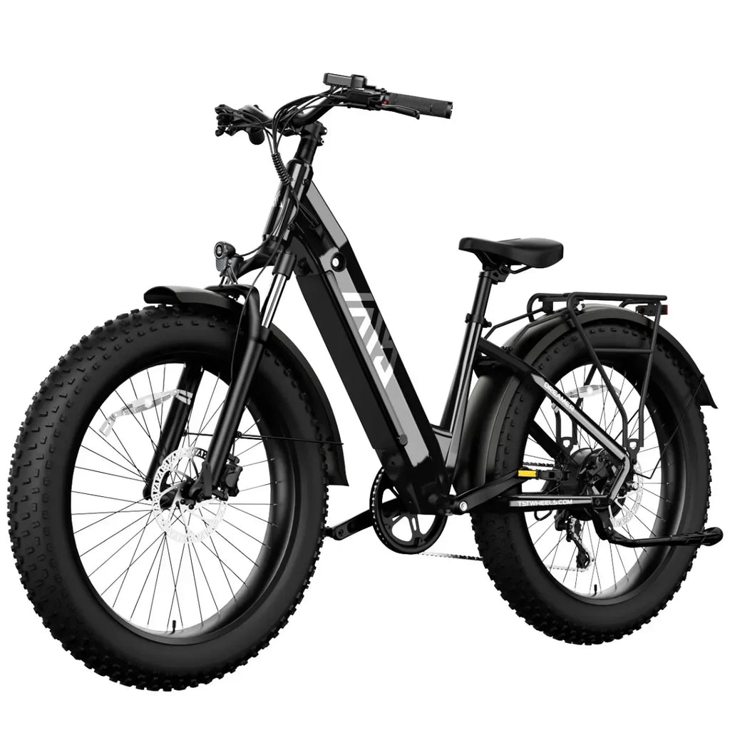 TST® Dreamer 26" Step-Thru Fat Tire Electric Bike