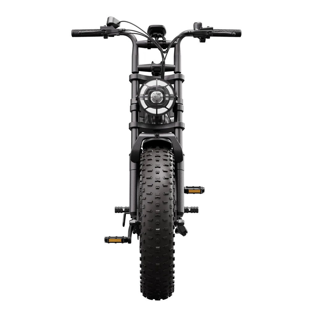 TST® R7 Moped Style 1500W Full Suspension Electric Cargo Bike | 2026 New Model