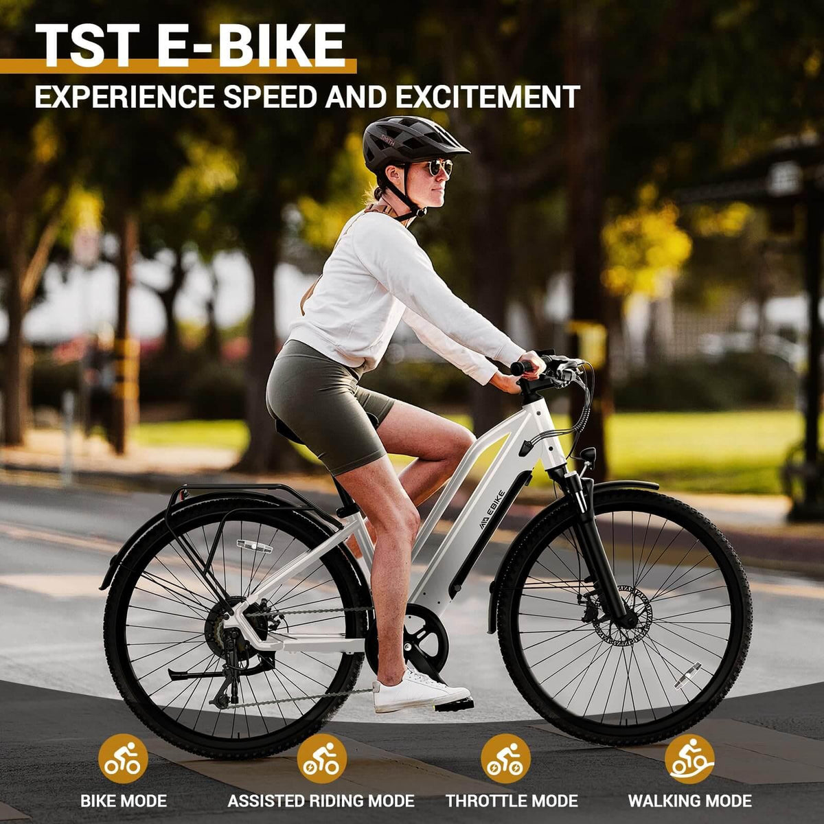 TST® C624 26'' City Ebike For Adult